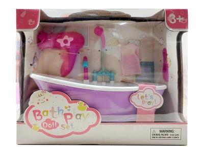 Opakowanie Wanna dla lalki światło, woda i dźwięk