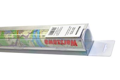 Warszawa. Mapa ścienna 1:28 000. Autor: Opracowanie zbiorowe. SmakLiter.pl Okładka książki Warszawa. Mapa ścienna 1:28 000