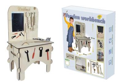 Opakowanie Warsztat majsterkowicza drewniany