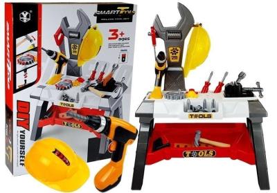 Opakowanie Warsztat. Zestaw narzędzi z wiertarką na baterie