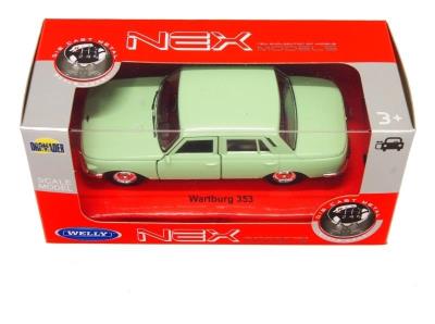 Wartburg 353 1:34 miętowy WELLY. Wydawca: Welly. SmakLiter.pl Opakowanie Wartburg 353 1:34 miętowy WELLY