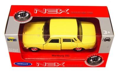Wartburg 353 1:34 żółty WELLY. Wydawca: Welly. SmakLiter.pl Opakowanie Wartburg 353 1:34 żółty WELLY
