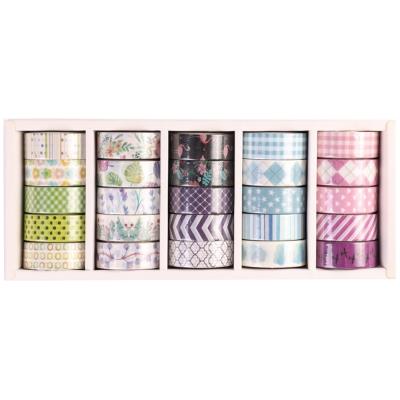 Washi Tape Narcissus SET 2 display mix 25 sztuk. Wydawca: Narcissus. SmakLiter.pl Opakowanie Washi Tape Narcissus SET 2 display mix 25 sztuk