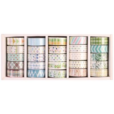 Washi Tape Narcissus SET1 klasyczna display mix 25 sztuk. Wydawca: Narcissus. SmakLiter.pl Opakowanie Washi Tape Narcissus SET1 klasyczna display mix 25 sztuk