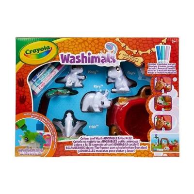 Washimals Wyspa dinozaurów CRAYOLA. Wydawca: Crayola. SmakLiter.pl Opakowanie Washimals Wyspa dinozaurów CRAYOLA