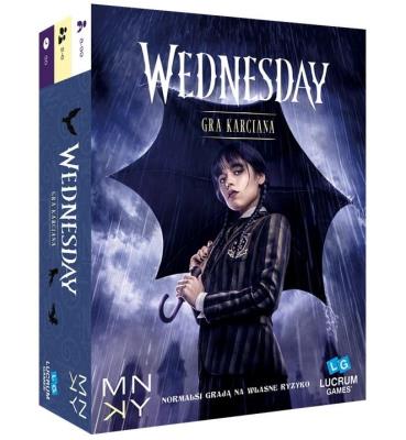 Opakowanie Wednesday: Gra karciana LUCRUM GAMES