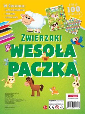 Okładka książki Wesoła paczka. Zwierzaki
