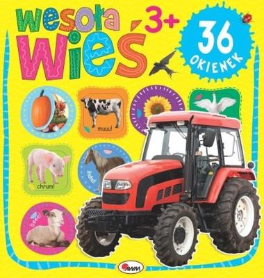 Okładka książki Wesoła wieś. 36 okienek