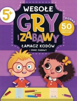 Okładka książki Wesołe gry i zabawy. Łamacz kodów...