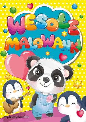 Wesołe malowanki. Autor: Opracowanie zbiorowe. SmakLiter.pl Okładka książki Wesołe malowanki