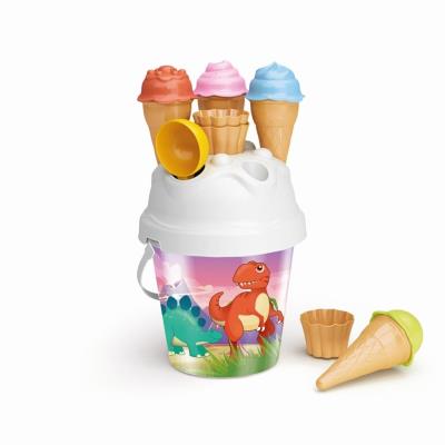 Wiaderko holograficzne Dinozaury z lodami. Wydawca: Tupiko. SmakLiter.pl Opakowanie Wiaderko holograficzne Dinozaury z lodami