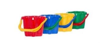 Opakowanie Wiaderko kwiatek MIX