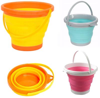 Opakowanie Wiaderko plażowe składane okrągłe 2,5l