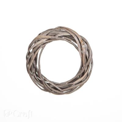 Opakowanie Wianek wiklinowy 15cm szary DPDN-035