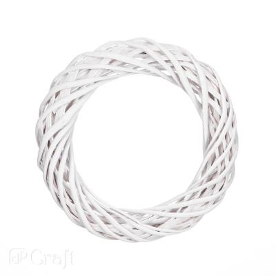 Opakowanie Wianek wiklinowy 25cm biały DPDN-032