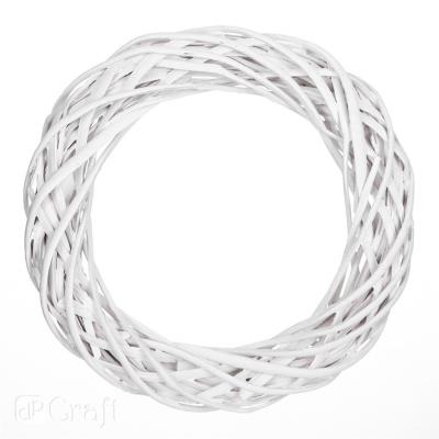 Opakowanie Wianek wiklinowy 36cm biały DPDN-030