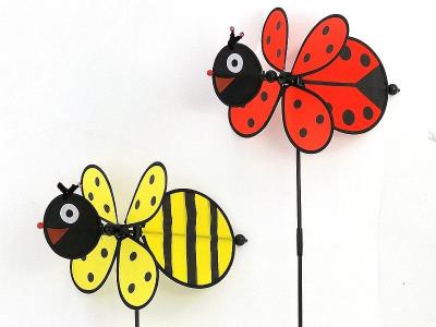 Opakowanie Wiatraczek biedronka pszczoła MIX