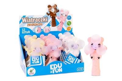 Opakowanie Wiatraczek Zwierzaki Edu&Fun