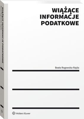 Okładka książki Wiążące informacje podatkowe