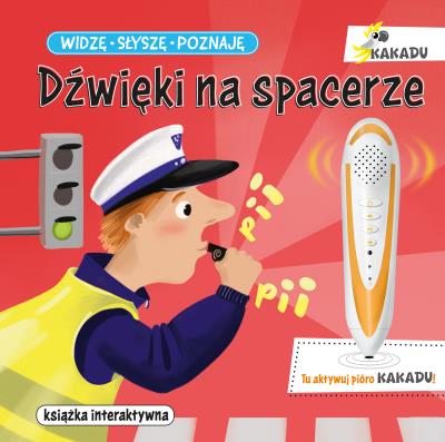 Okładka książki Widzę, słyszę, poznaję. Dźwięki na spacerze