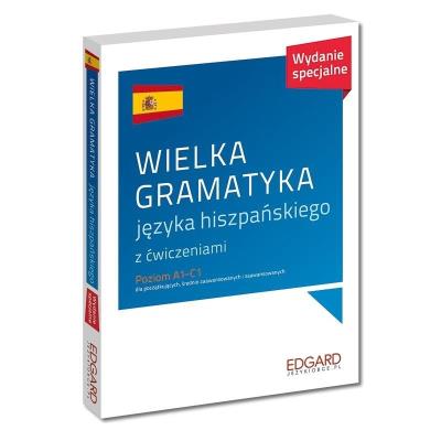 Wielka gramatyka języka hiszpańskiego w.specjalne. Autor: Gromadzka-Ostrowska Joanna. SmakLiter.pl Okładka książki Wielka gramatyka języka hiszpańskiego w.specjalne