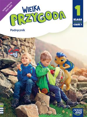 Okładka książki WIELKA PRZYGODA NEON klasa 1 część 1 Podręcznik zintegrowany EDYCJA 2023-2025