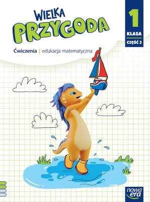 Okładka książki WIELKA PRZYGODA NEON klasa 1 część 2 Zeszyt ćwiczeń matematycznych EDYCJA 2023-2025