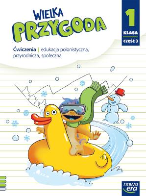 Okładka książki WIELKA PRZYGODA NEON klasa 1 część 3 Zeszyt ćwiczeń zintegrowanych EDYCJA 2023-2025