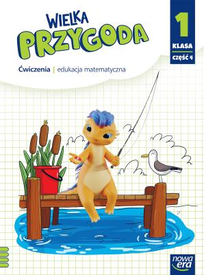 Okładka książki WIELKA PRZYGODA NEON klasa 1 część 4 Zeszyt ćwiczeń matematycznych EDYCJA 2023-2025