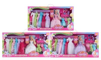 Opakowanie Wielka Szafa - Lalka + 11 sukienek