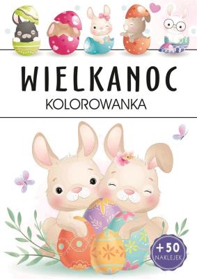 Okładka książki Wielkanoc. Kolorowanka