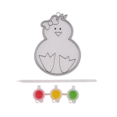 Wielkanocny witrażyk z farbkami kurczak. Wydawca: ARPEX. SmakLiter.pl Opakowanie Wielkanocny witrażyk z farbkami kurczak