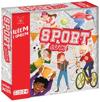 Wiem i Umiem. Quiz Sport. Wydawca: Kangur. SmakLiter.pl Opakowanie Wiem i Umiem. Quiz Sport