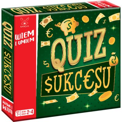 Wiem i Umiem. Quiz Sukcesu. Wydawca: Kangur. SmakLiter.pl Opakowanie Wiem i Umiem. Quiz Sukcesu