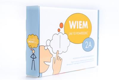 Opakowanie Wiem, jak to powiedzieć - struktura 2A pomoc dyd.