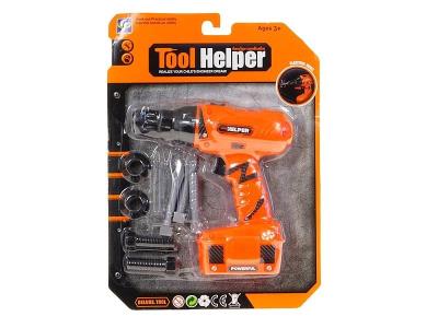 Opakowanie Wiertarka na baterie, z wymiennymi końcówkami