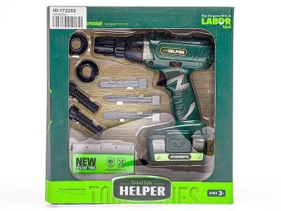 Opakowanie Wiertarka na baterie zielona