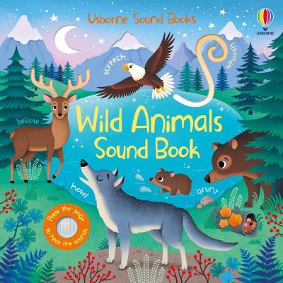 Wild Animals Sound Book. Autor: Taplin Sam. SmakLiter.pl Okładka książki Wild Animals Sound Book