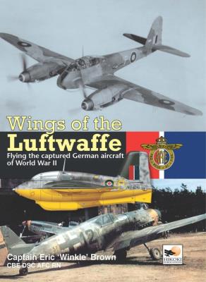 Wings of the Luftwaffe. Autor: Brown Eric. SmakLiter.pl Okładka książki Wings of the Luftwaffe