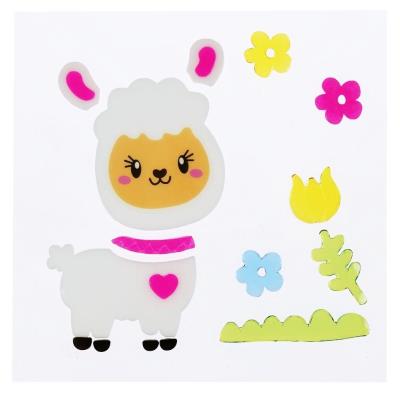 Opakowanie Wiosenna dekoracja okna żelowa