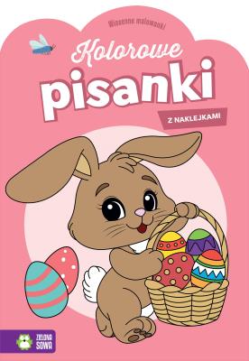 Okładka książki Wiosenne malowanki. Kolorowe pisanki