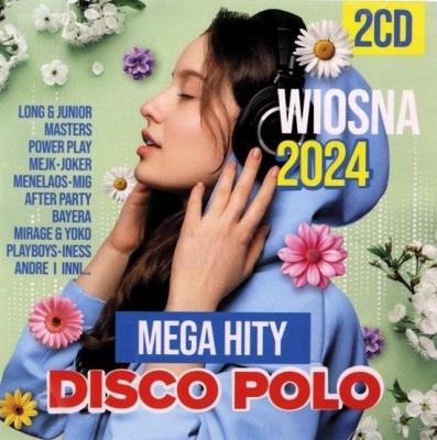 Wiosna 2024 Mega Hity Disco Polo (2CD). Wydawca: Wydawnictwo Muzyczne Folk. SmakLiter.pl Opakowanie Wiosna 2024 Mega Hity Disco Polo (2CD)