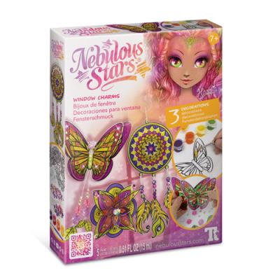 Opakowanie Witraż na okno do malowania 3 szt. Hazelia Nebulous Stars