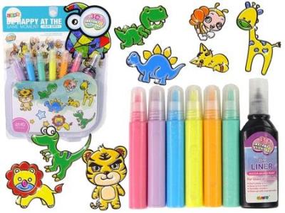 Opakowanie Witraże na okno zwierzęta