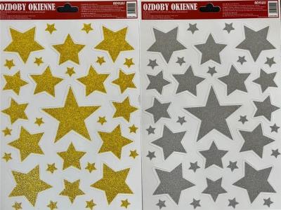 Witraże okienne bałwanki, mikołaje MIX. Wydawca: Brewis. SmakLiter.pl Opakowanie Witraże okienne bałwanki, mikołaje MIX