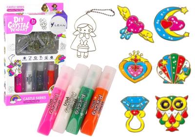 Opakowanie Witraże zawieszki DIY 6szt