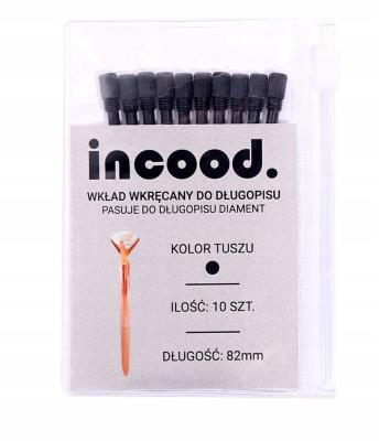 Opakowanie Wkład do długopisu diament czarny (10szt)