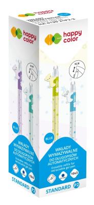 Opakowanie Wkład do długopisu wymazywalny 3szt HAPPY COLOR