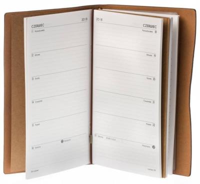 Opakowanie Wkład do kalendarza 2023 organizer podróznik