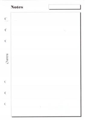 Opakowanie Wkład do organizera K notes ANTRA